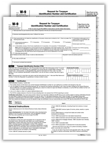 Free W9 Form for 2023 📝 Get IRS Form W-9 2023: Printable PDF and ...